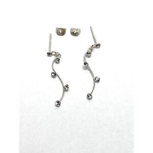 925 Brilliance IBB Thailand Earrings Drops Dangles